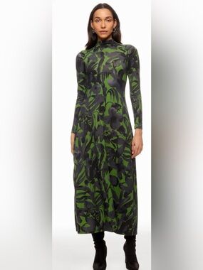 Green Speculus Dress, Untitled in Motion, Size XS
